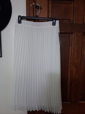 WD.NY Pleated Midi Skirt